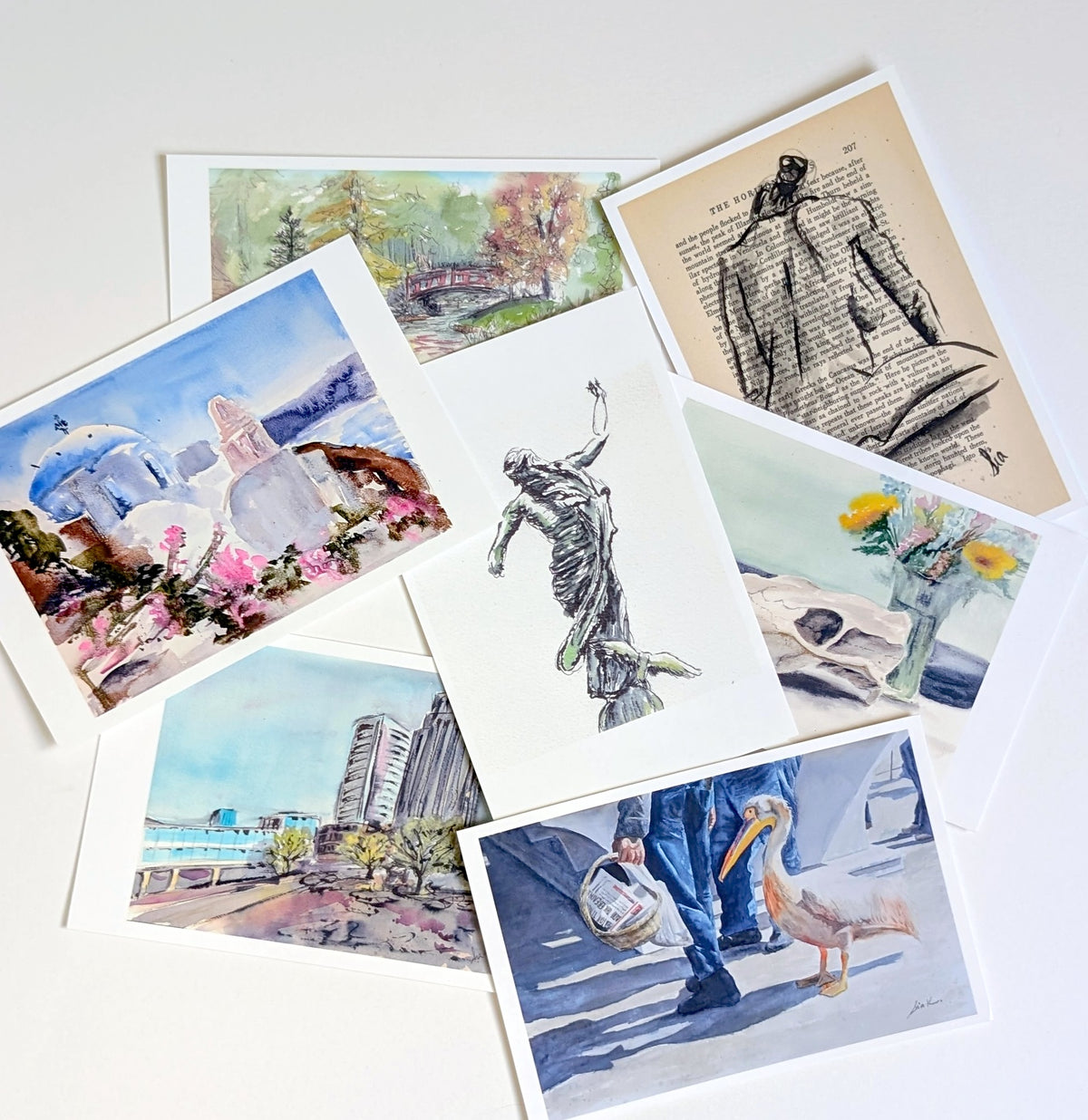 Art print postcard