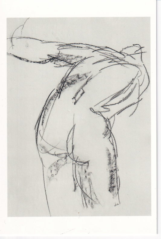 Charcoal, Pastel, and Mixed Media Figure Postcards – Fine Art 4x6 Prints