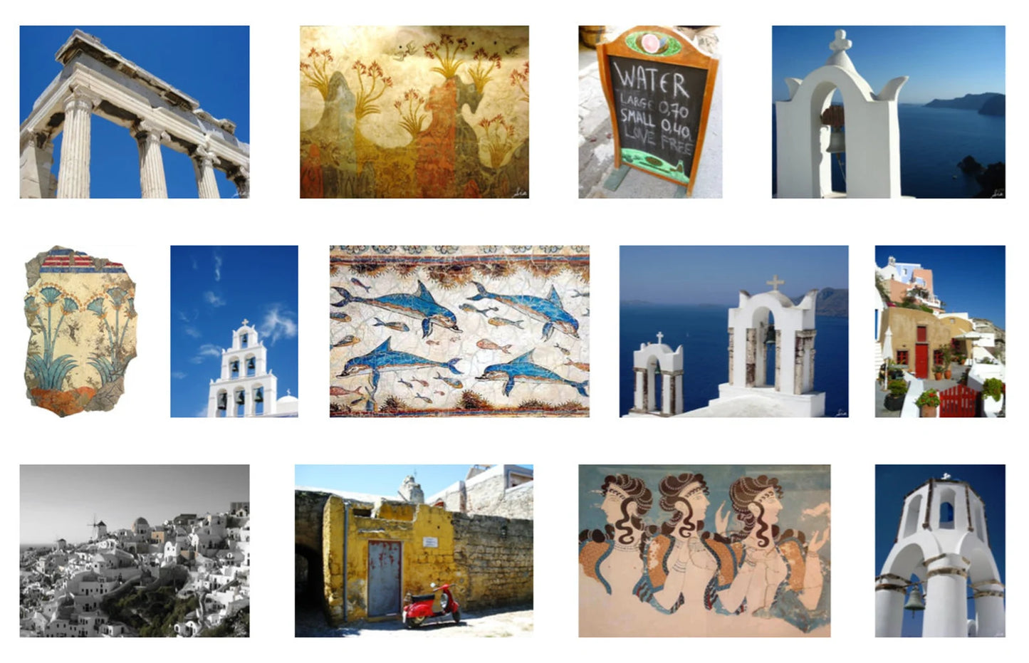 Greece Coloring Pages Sample Pack – Hand-Drawn Travel & Ancient Art (PDF)