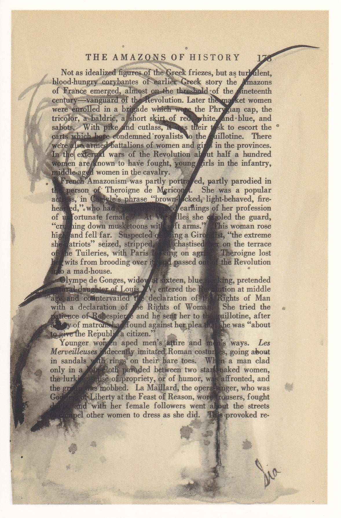Vintage Book Page Figure Postcards – Fine Art 4x6 Prints