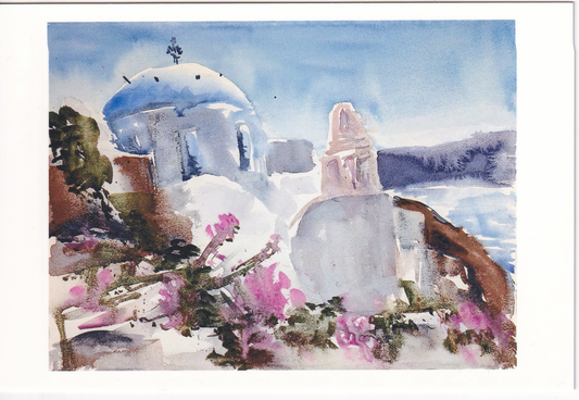 Oia, Santorini Postcard – Fine Art 4x6 Prints