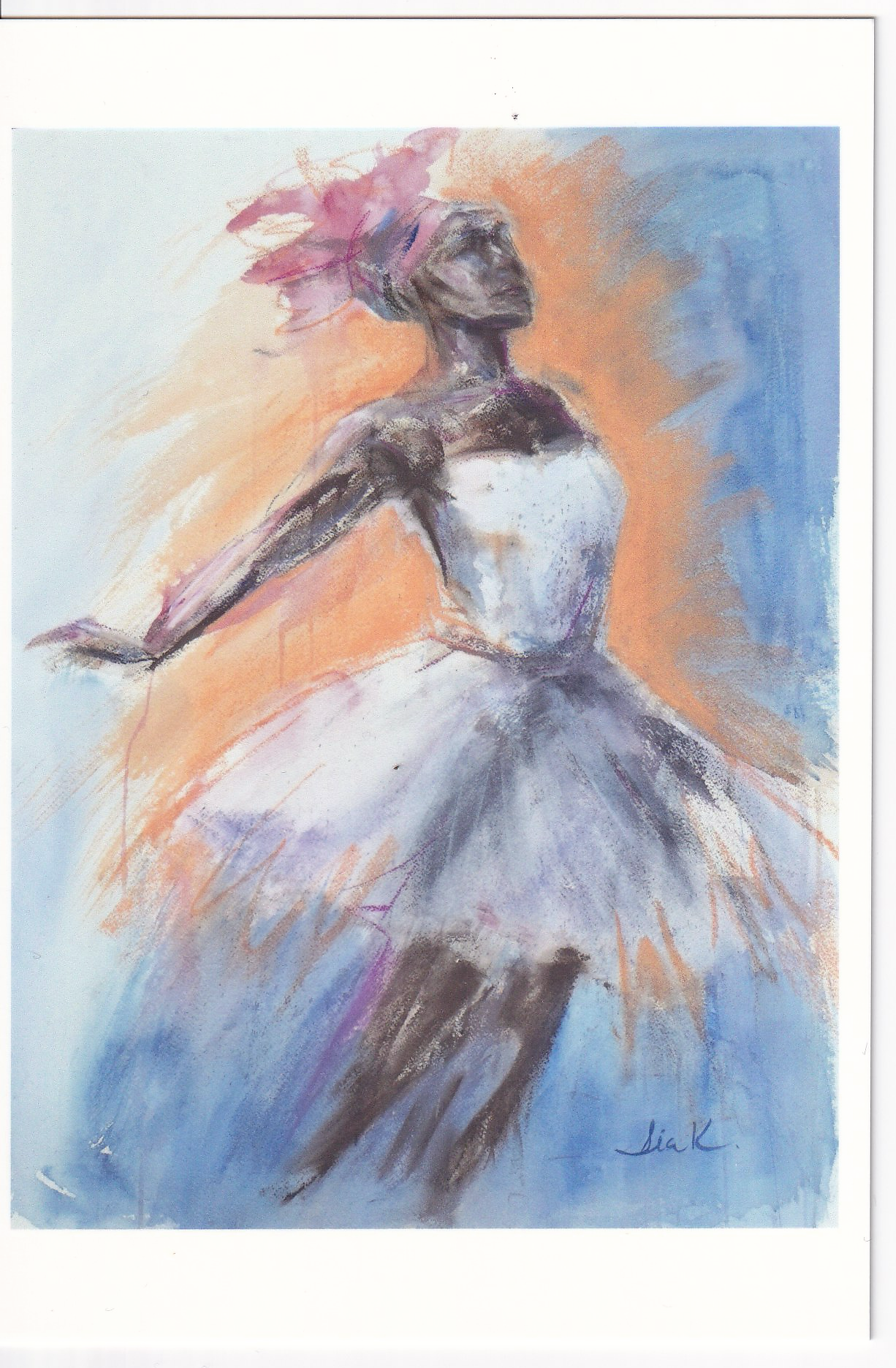 Tank Dancer (Ballerina) Postcards – Fine Art 4x6 Prints