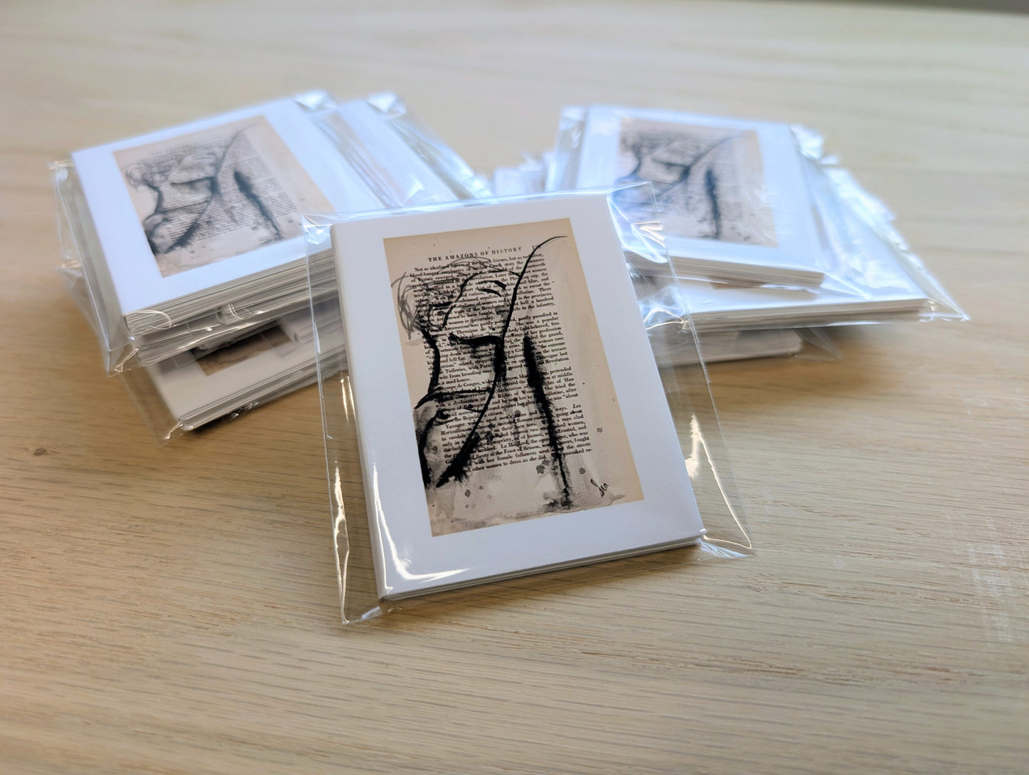 Ink Figure Zine — Handmade Art Book