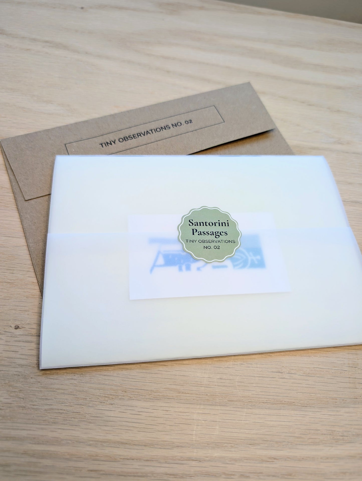 Tiny Observations No. 02: Santorini Passages (Back Issue)