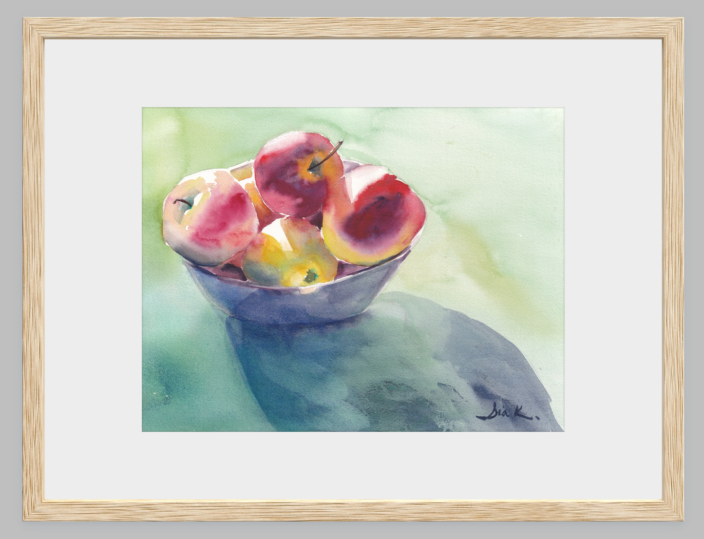 Apples – Still Life Fine Art Print (Watercolor)