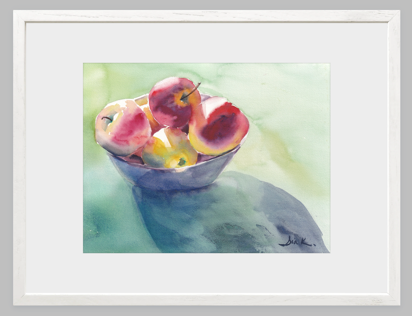 Apples – Still Life Fine Art Print (Watercolor)