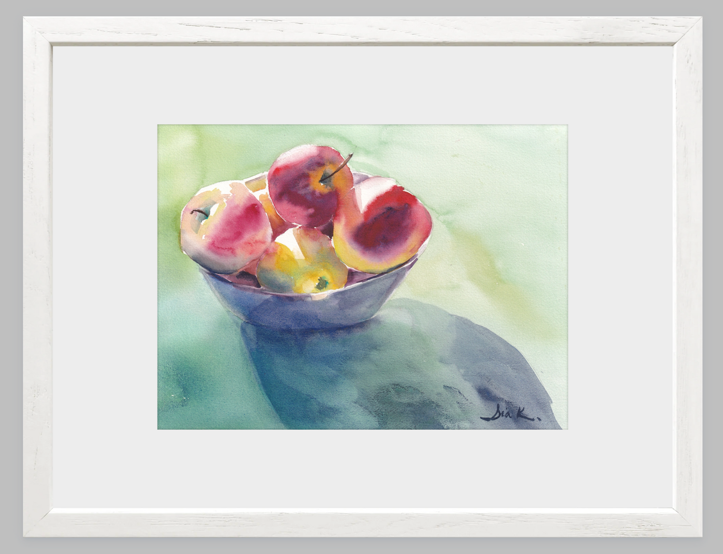 Apples – Still Life Fine Art Print (Watercolor)