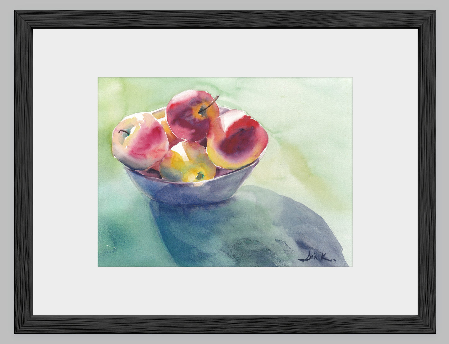 Apples – Still Life Fine Art Print (Watercolor)