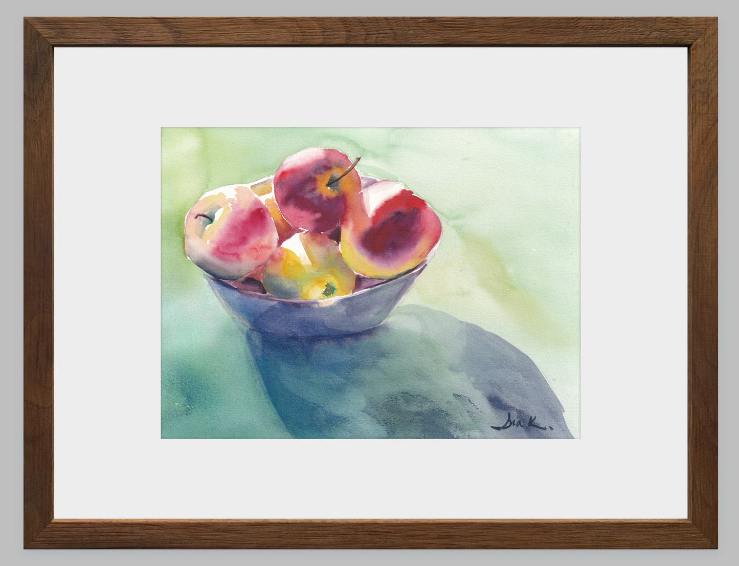Apples – Still Life Fine Art Print (Watercolor)