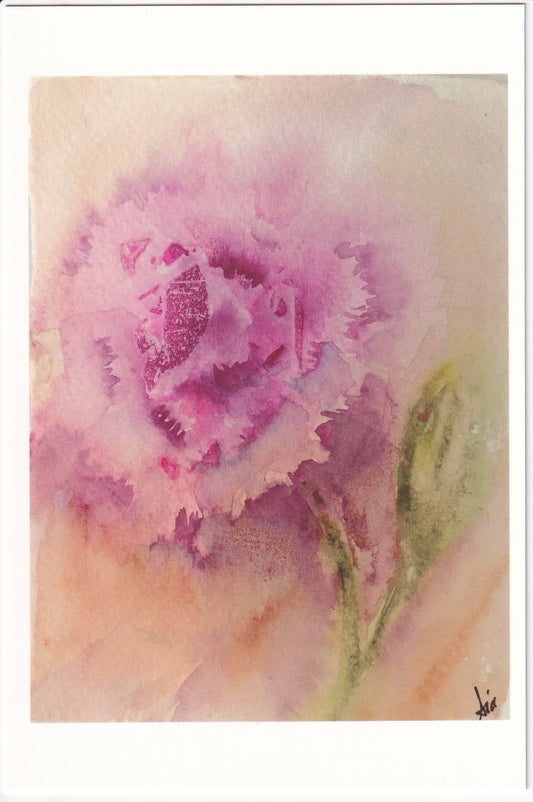 Carnation (Floral Watercolor) – Fine Art 4x6 Prints