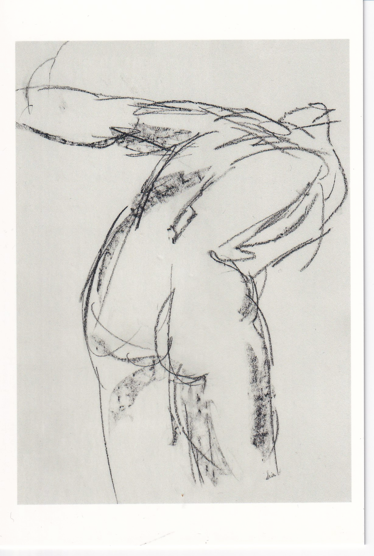 Charcoal, Pastel, and Mixed Media Figure Postcards – Fine Art 4x6 Prints