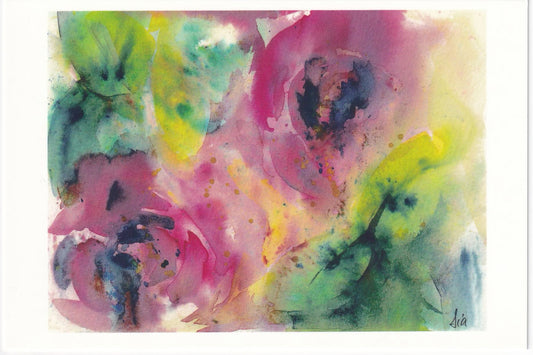 Roses (Floral Watercolor) – Fine Art 4x6 Prints